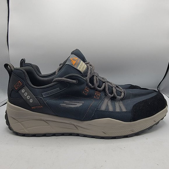 Skechers Equalizer 4.0 Mens 13 Navy Blue Water Resistance Trail Shoes 237023 - Picture 7 of 12